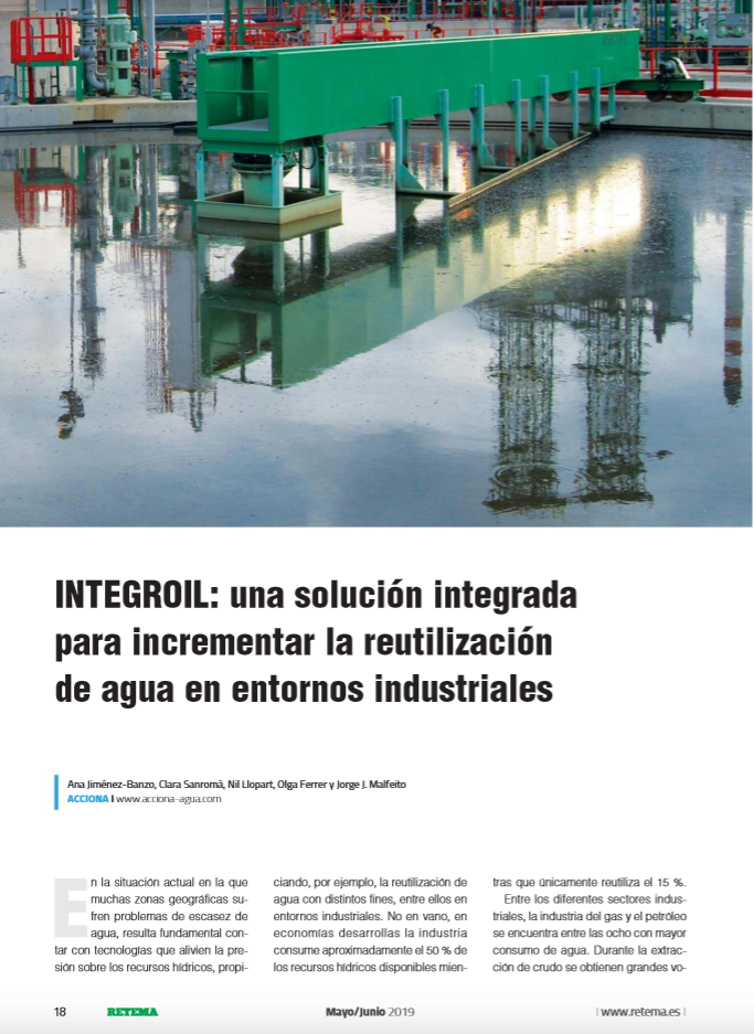 INTEGROIL en el nº 215 Mayo - Junio 2019 de la revista RETEMA